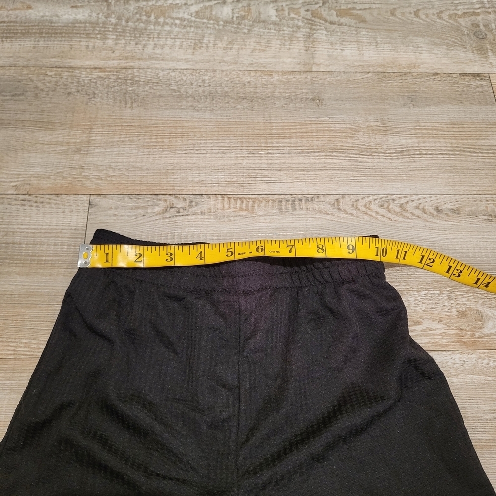 Alive Kid Boy Basketball Active Wear Shorts Black White Boys Size 7 - Picture 3 of 5